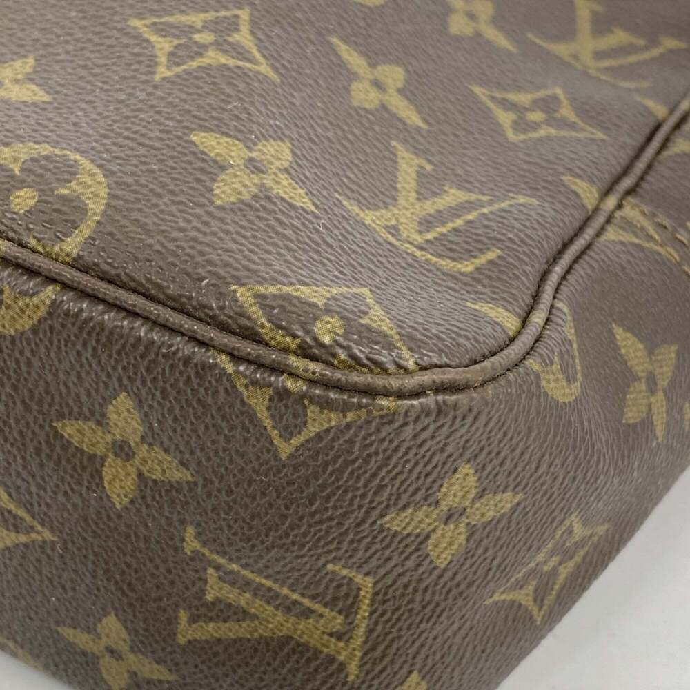 LOUIS VUITTON Brown Monogram Pouch - Picture 6 of 10